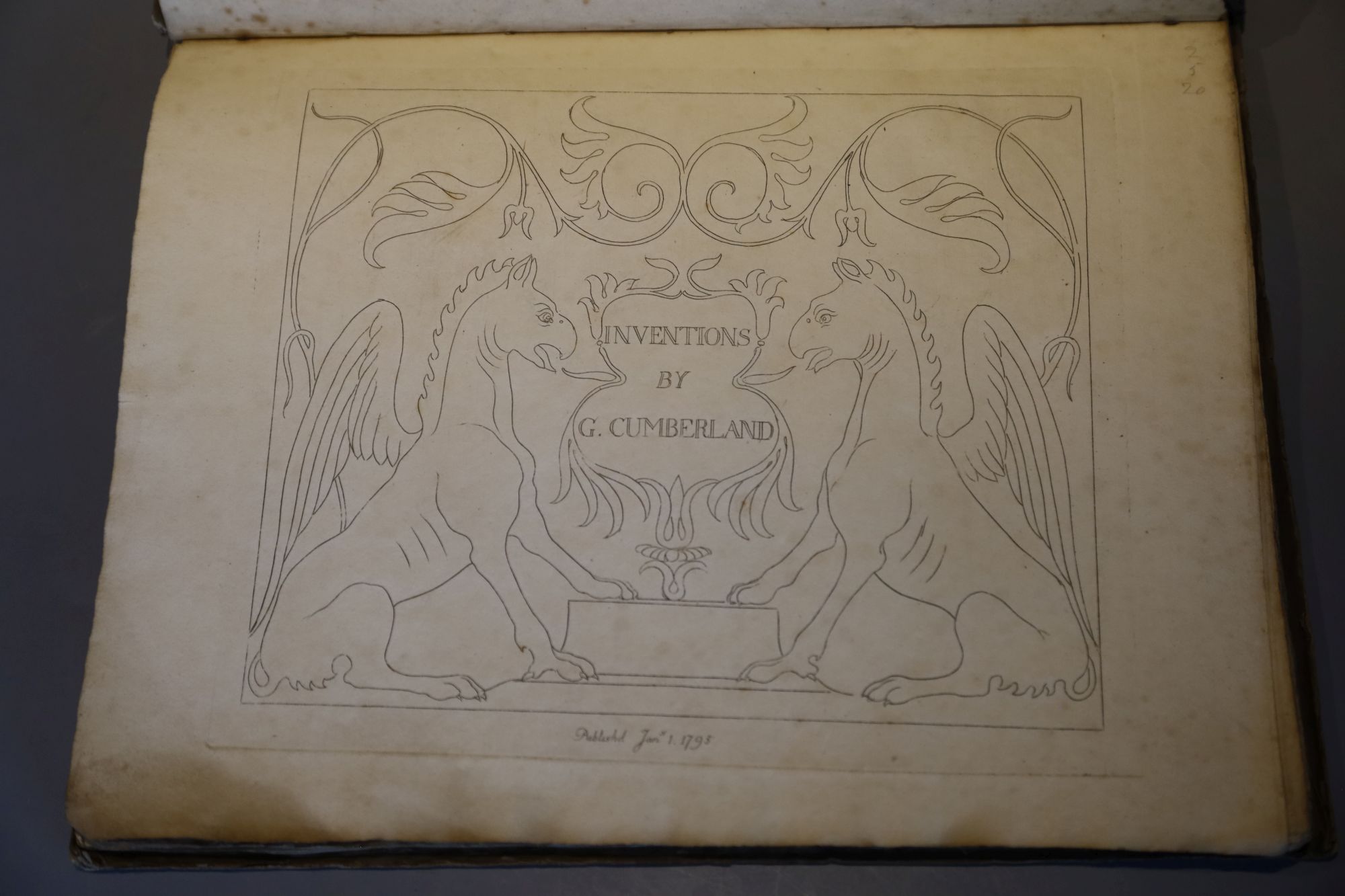 Cumberland, George - Thoughts on Outline, Sculpture, and the System that guided the Ancient Artists in Composing Their Figures and
